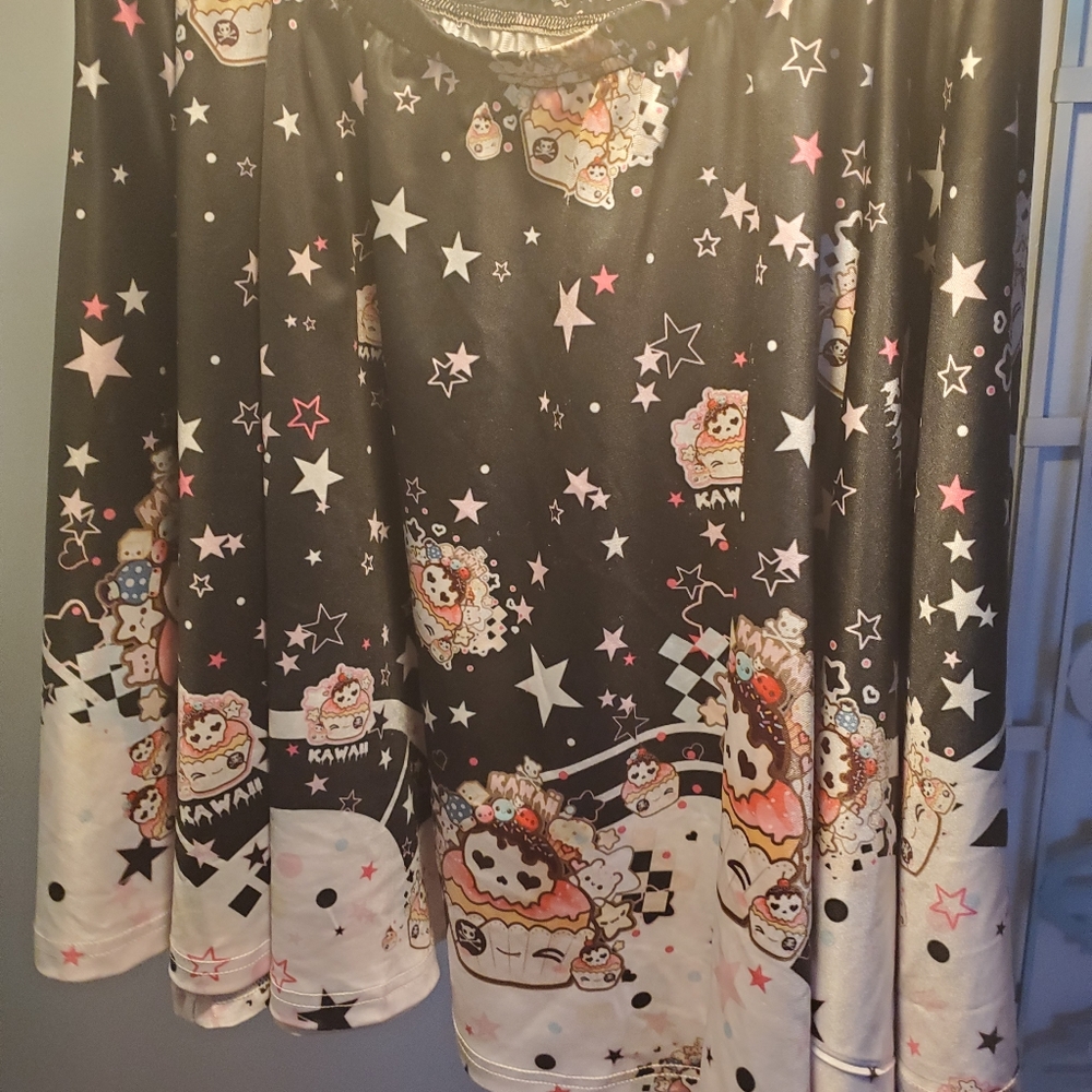 Kawaii Anime Cupcake Skirt